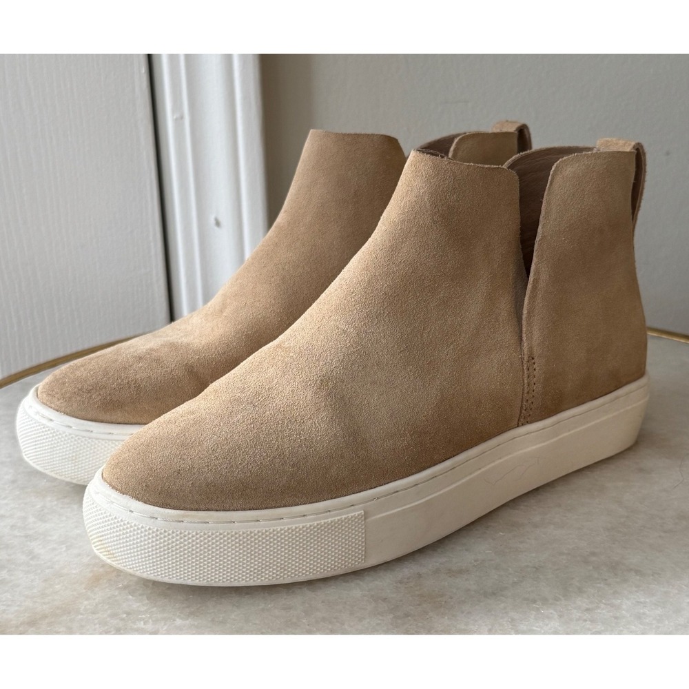 Birdies The Falcon Oat-Suede Sneaker-Boot High Top‎ Women's Size 5.5